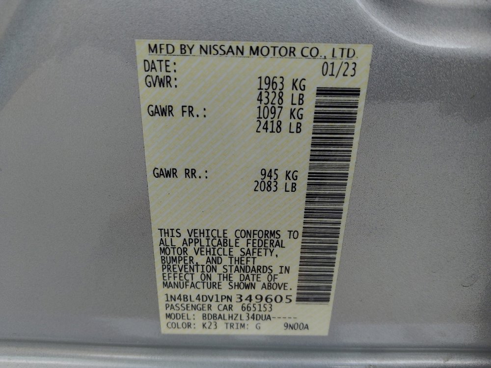 Used 2023 Nissan Altima 2.5 SV image 33