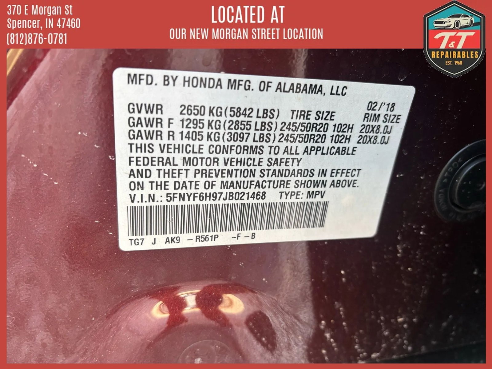 Used 2018 Honda Pilot Touring image 38