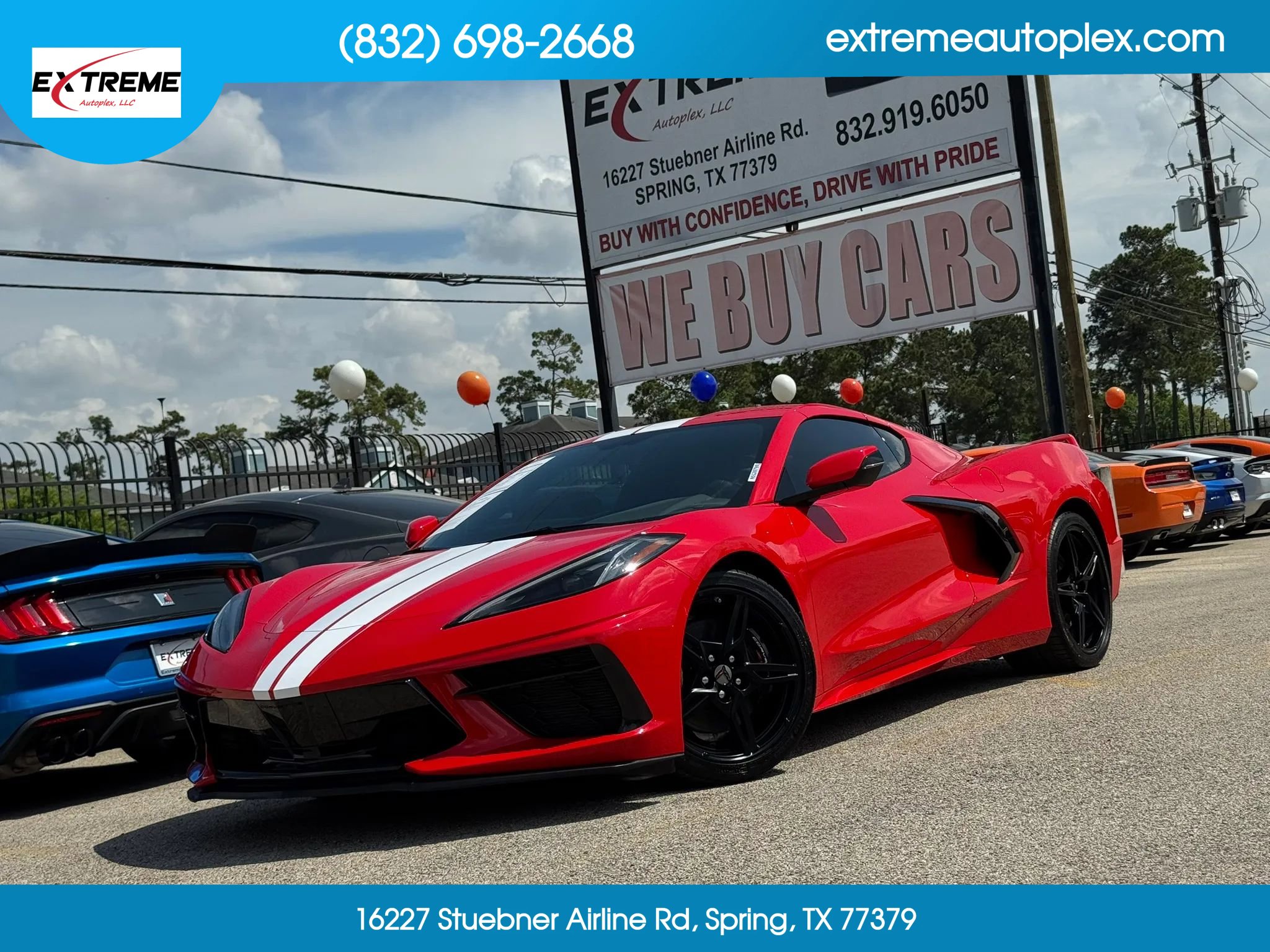 Used 2022 Chevrolet Corvette Stingray Coupe w/ Z51 Performance Package image 1