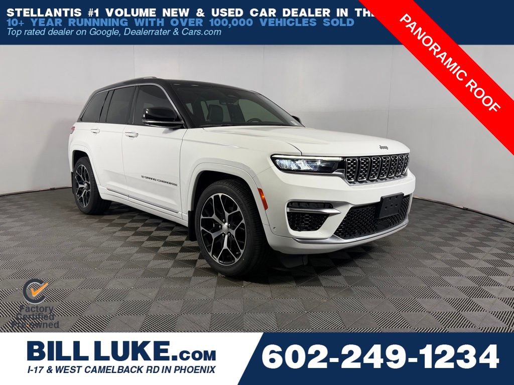 Certified 2023 Jeep Grand Cherokee Summit AWD/4WD image 1