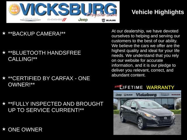 Used 2024 Nissan Versa SV image 7