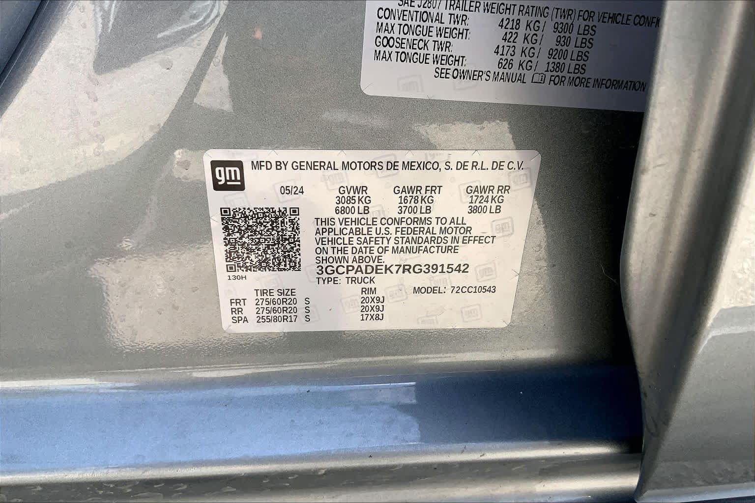 Used 2024 Chevrolet Silverado 1500 RST w/ Protection Package RWD image 36