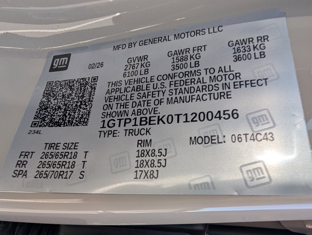 New 2026 GMC Canyon Elevation w/ Technology Package RWD image 21
