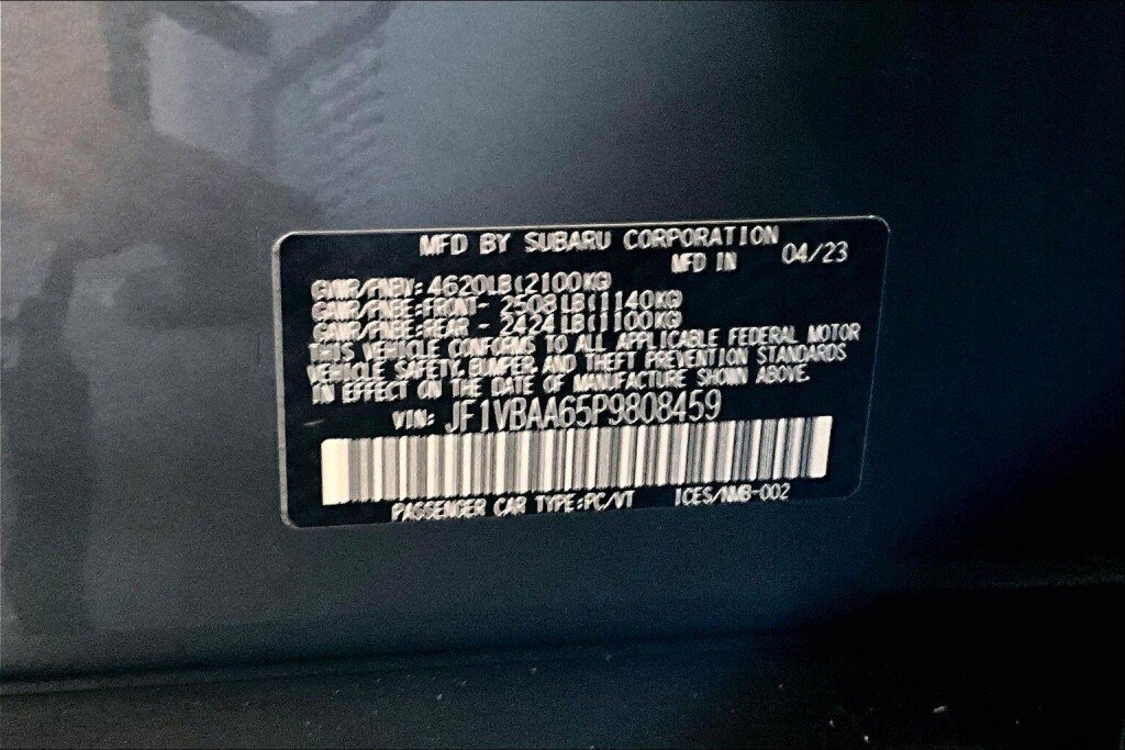 Certified 2023 Subaru WRX AWD/4WD image 19