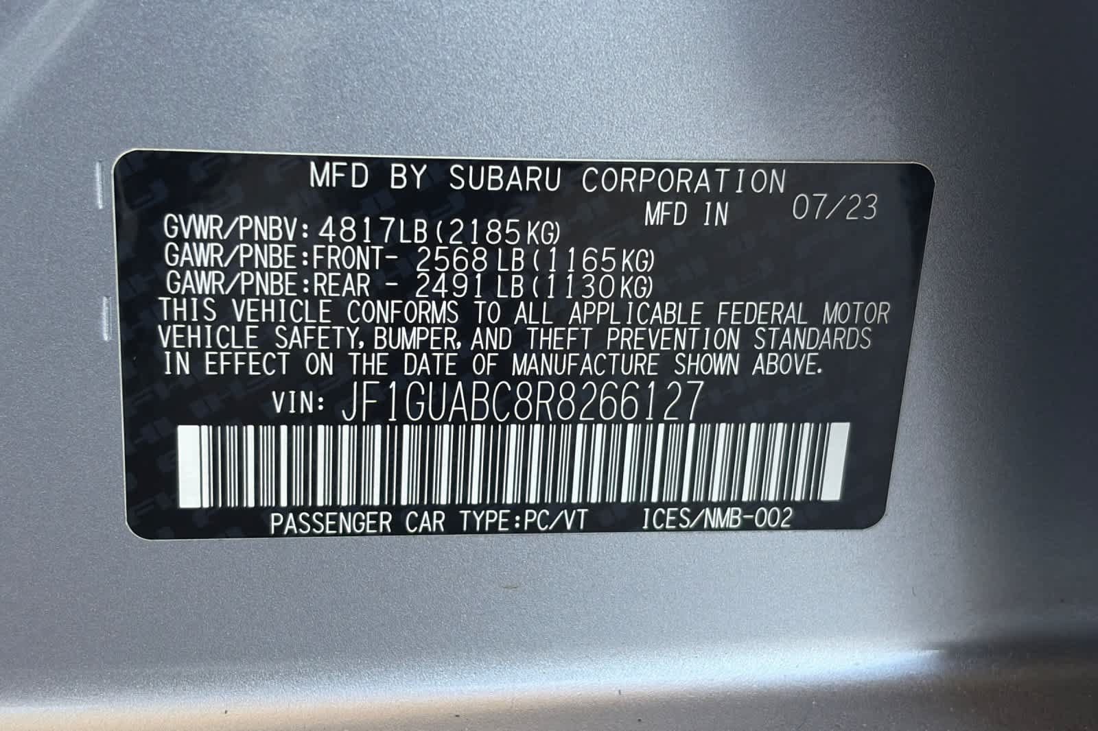 Certified 2024 Subaru Impreza 2.0i AWD/4WD image 30