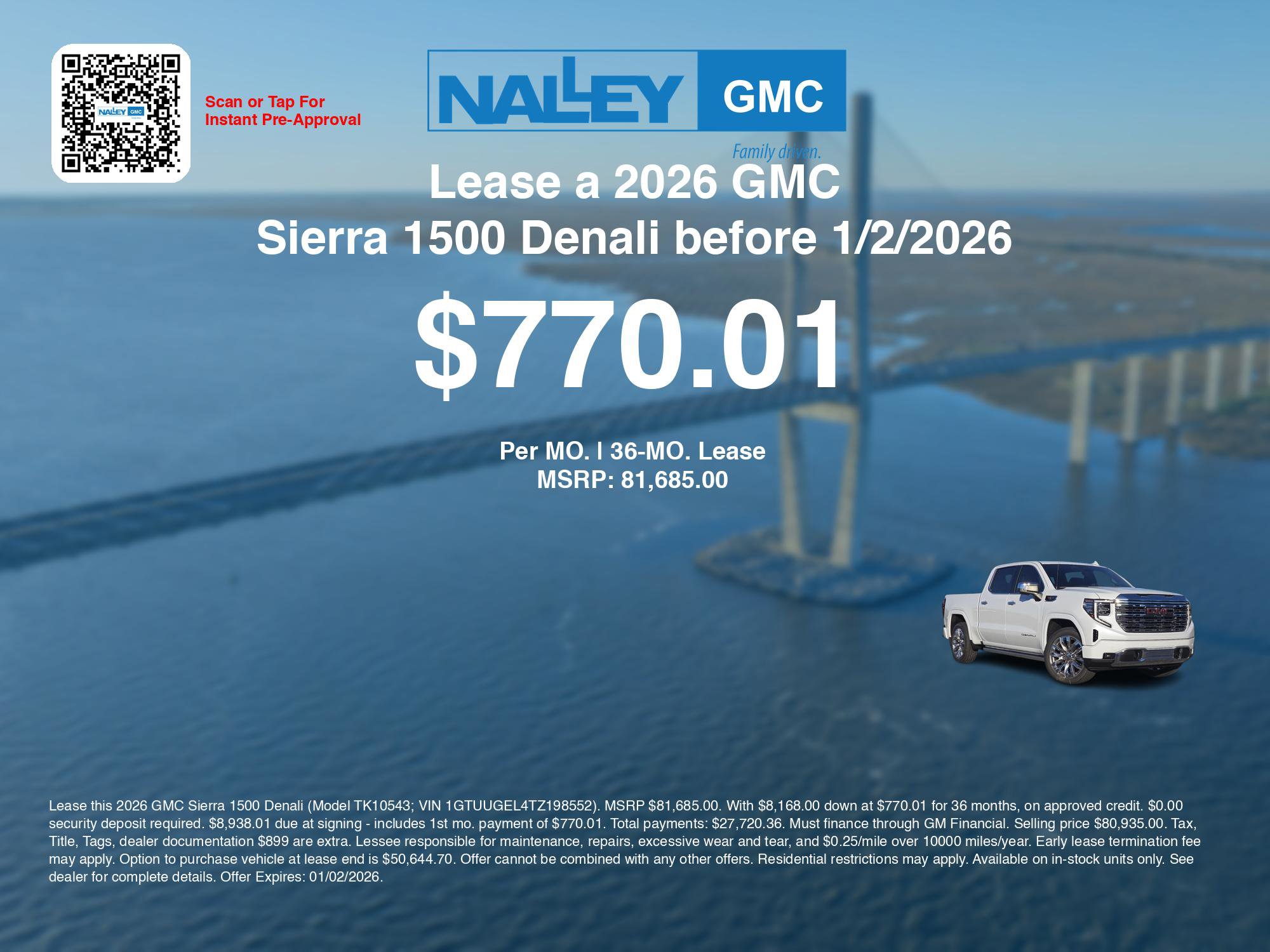 New 2026 GMC Sierra 1500 Denali image 3