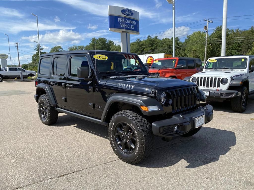 Used 2022 Jeep Wrangler Unlimited Sport