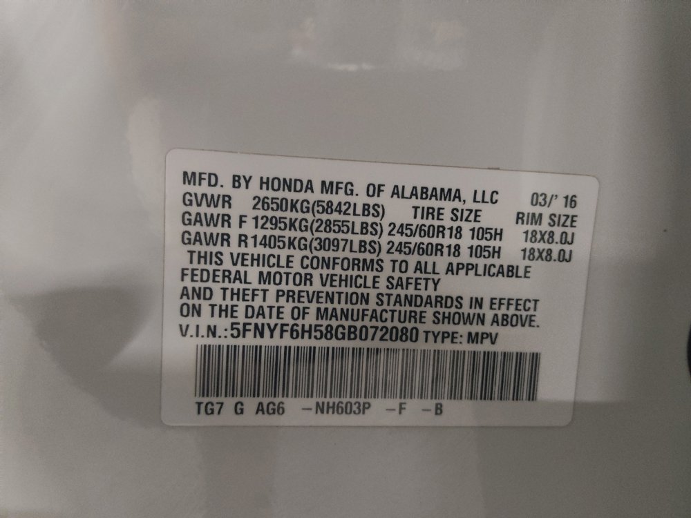 Used 2016 Honda Pilot EX-L image 33