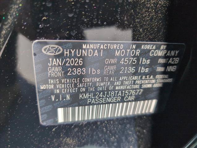 New 2026 Hyundai Sonata Blue FWD image 20