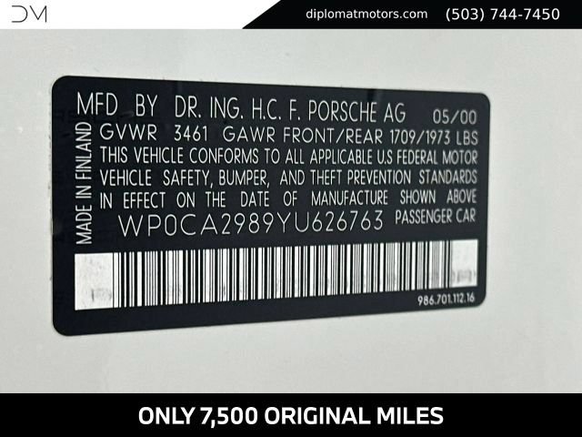 Used 2000 Porsche Boxster RWD image 43