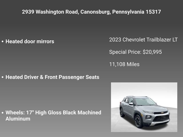 Certified 2023 Chevrolet TrailBlazer LT FWD image 10