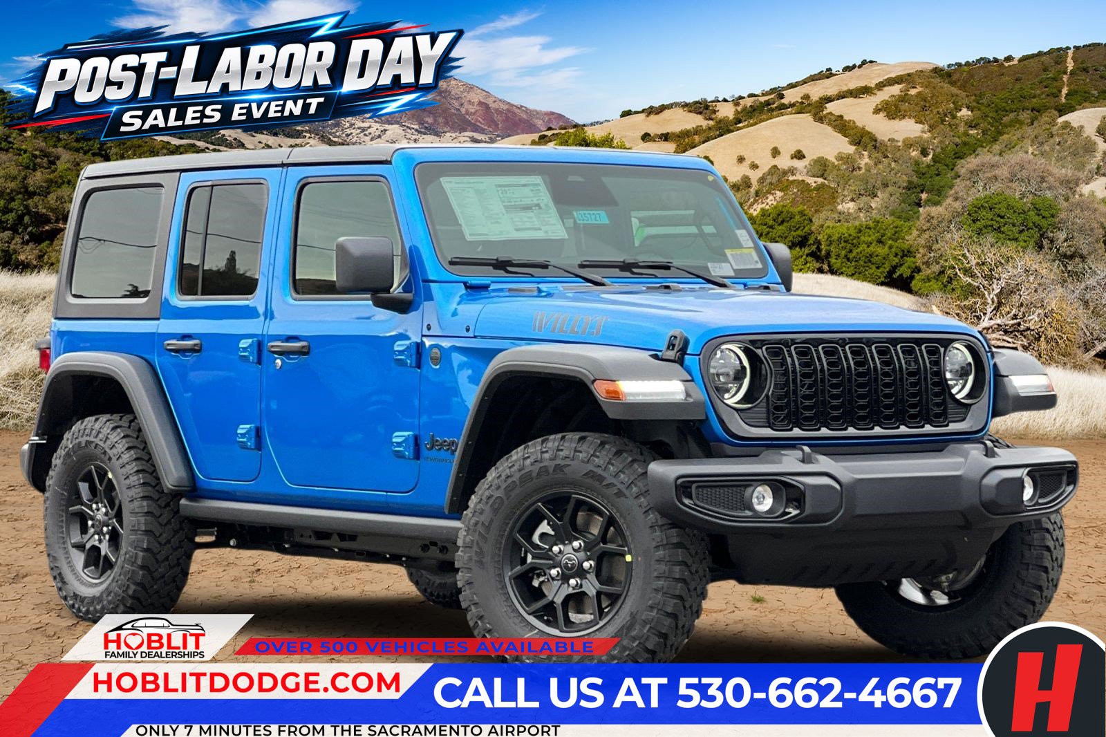 New 2026 Jeep Wrangler Unlimited Sport