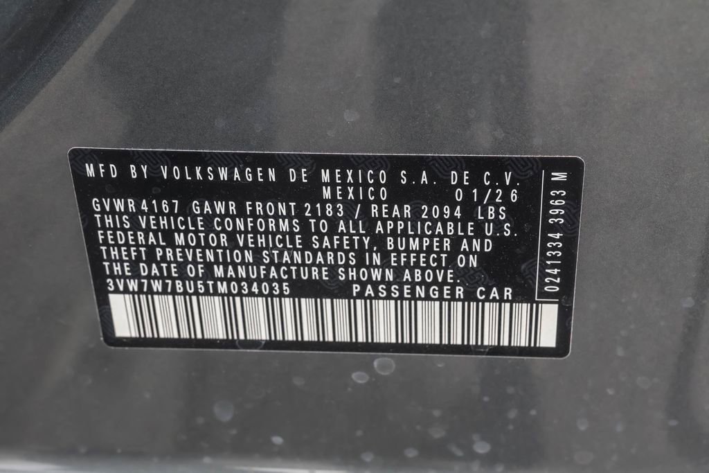New 2026 Volkswagen Jetta SE FWD image 44