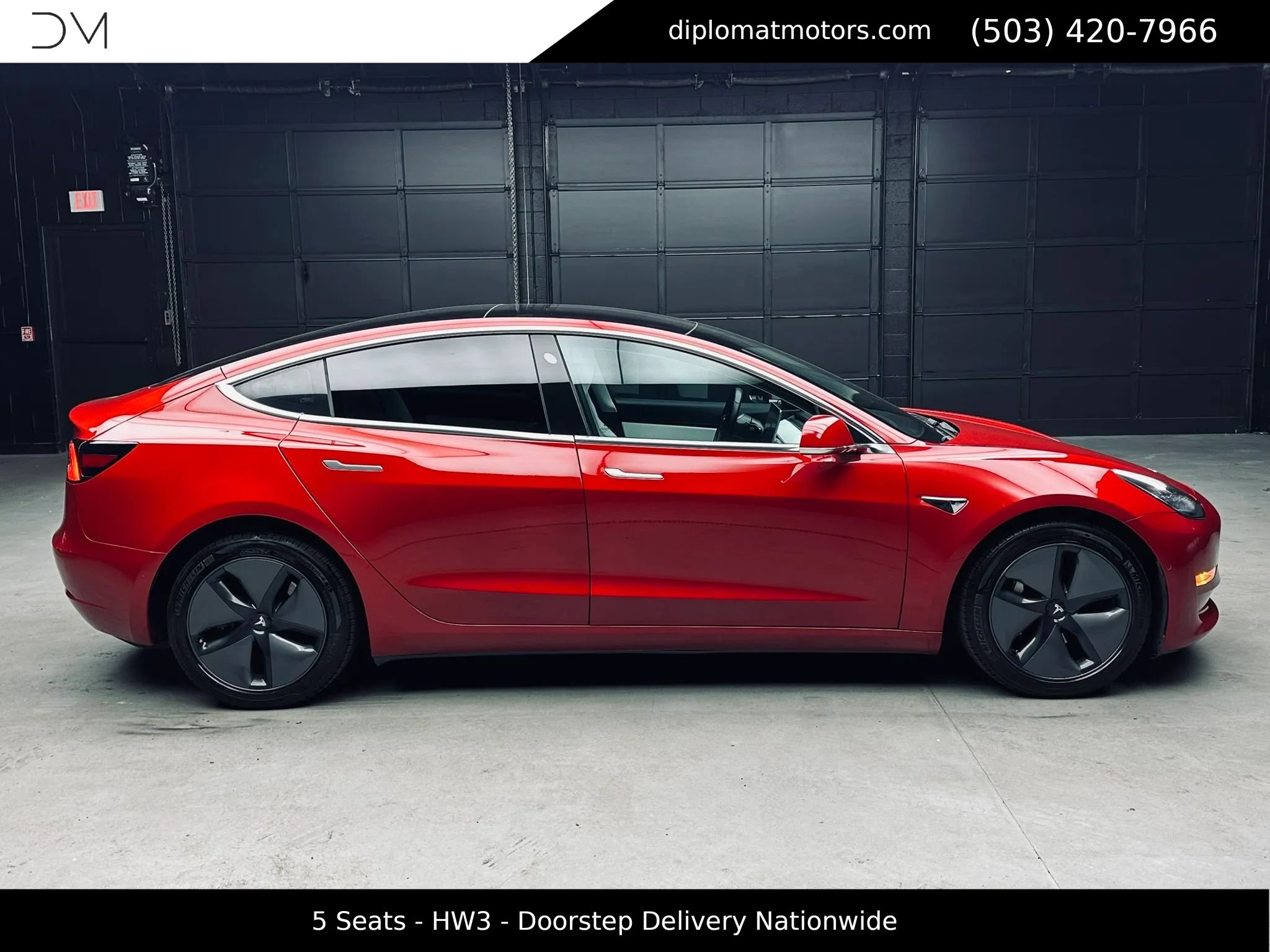 Used 2018 Tesla Model 3 Long Range AWD/4WD image 8