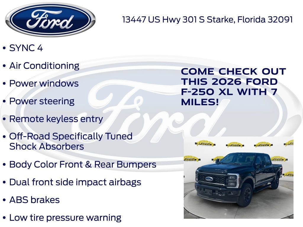 New 2026 Ford F250 XL w/ STX Appearance Package image 25