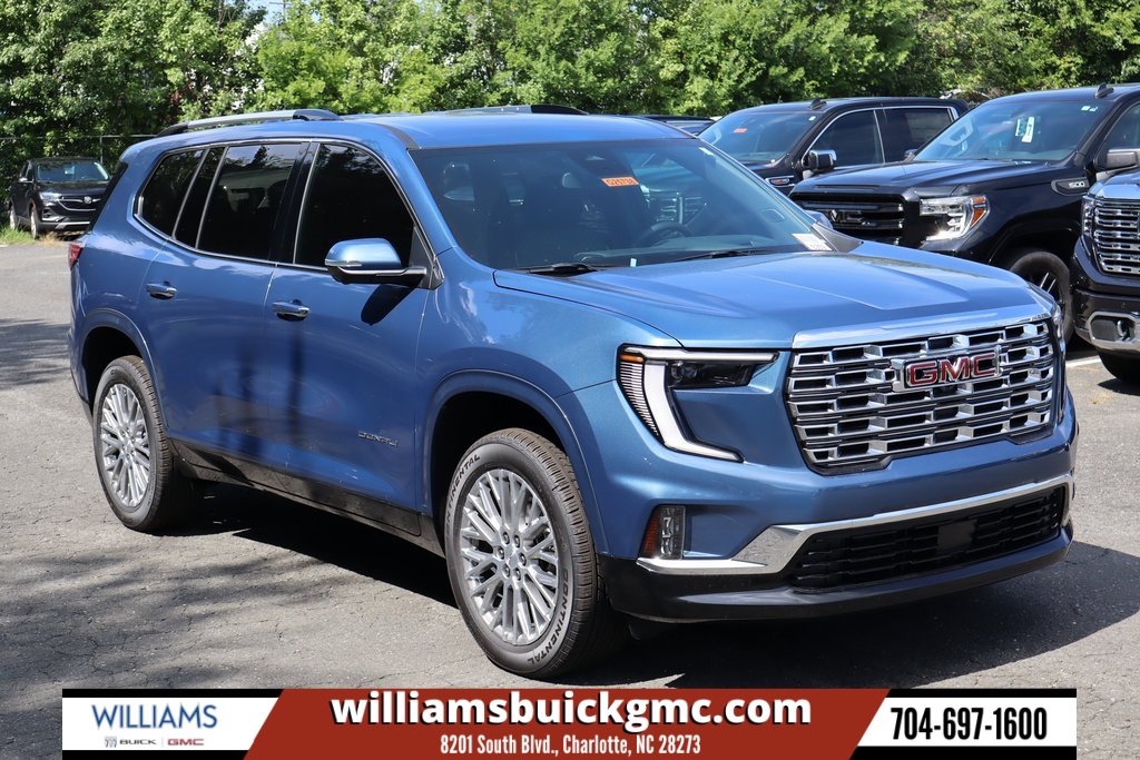 New 2025 GMC Acadia Denali w/ LPO, Floor Liner Package