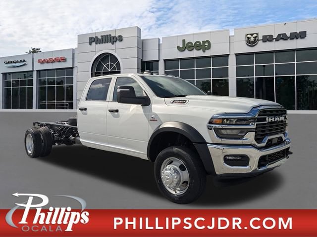 New 2026 RAM 5500 Tradesman w/ Chrome Appearance Group AWD/4WD image 1