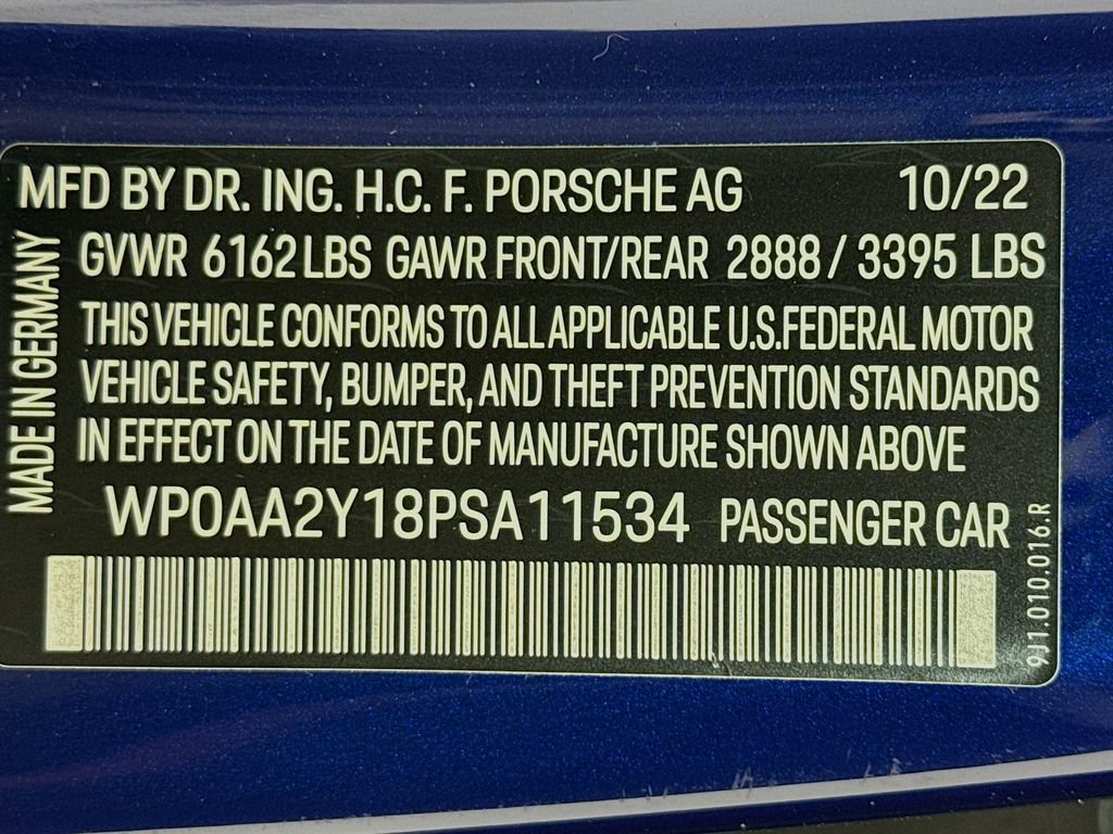 Certified 2023 Porsche Taycan RWD image 33