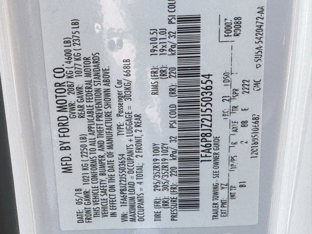 Used 2018 Ford Mustang Shelby GT350 w/ Convenience Package image 42