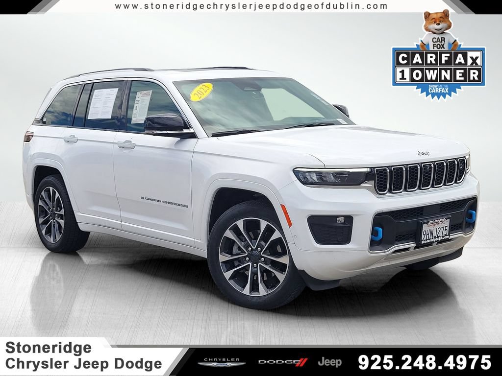 Used 2023 Jeep Grand Cherokee Overland w/ Advanced Protech Group III AWD/4WD image 1