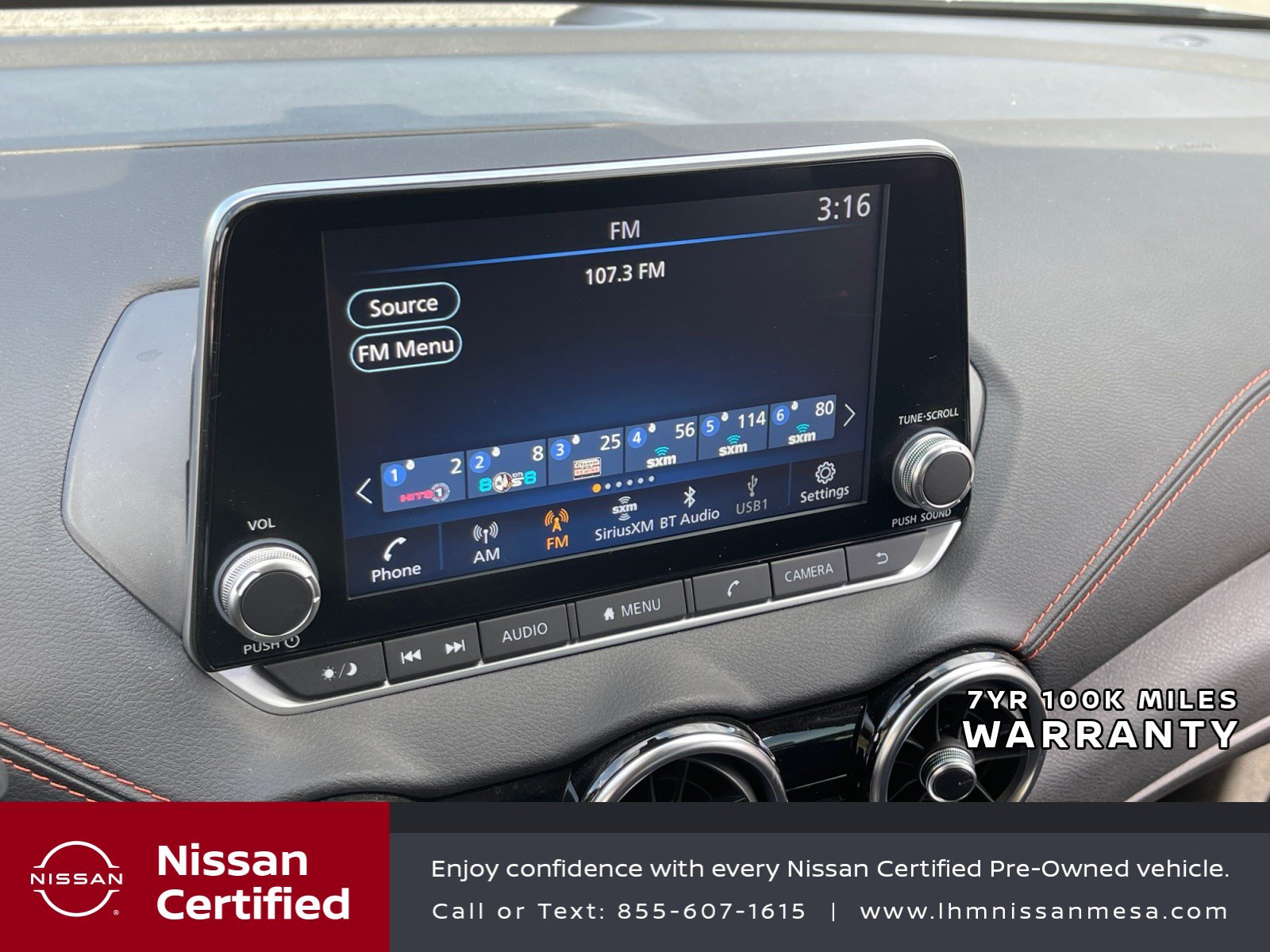 Certified 2025 Nissan Sentra SR FWD image 26