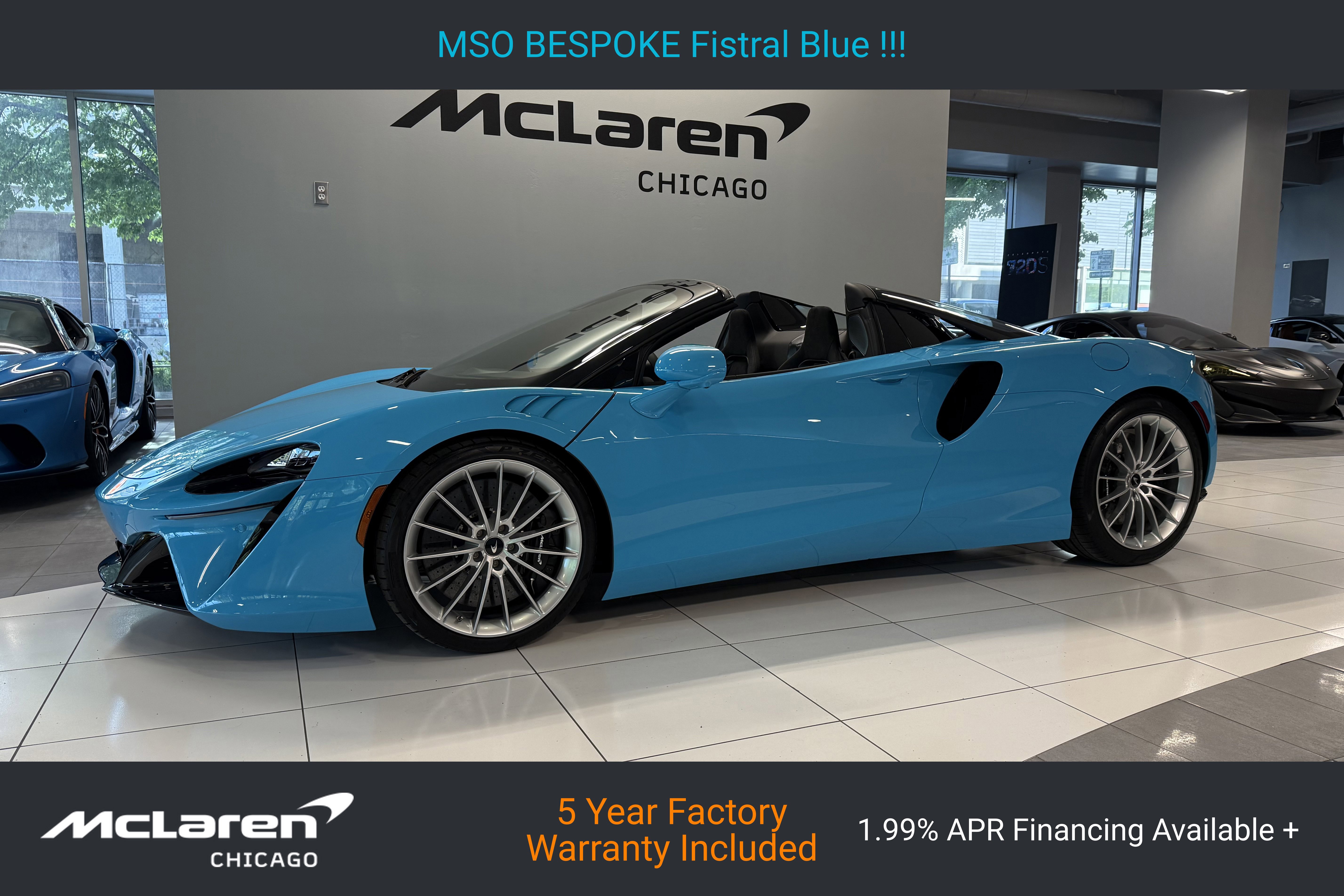 New 2026 McLaren Artura Spider RWD image 1
