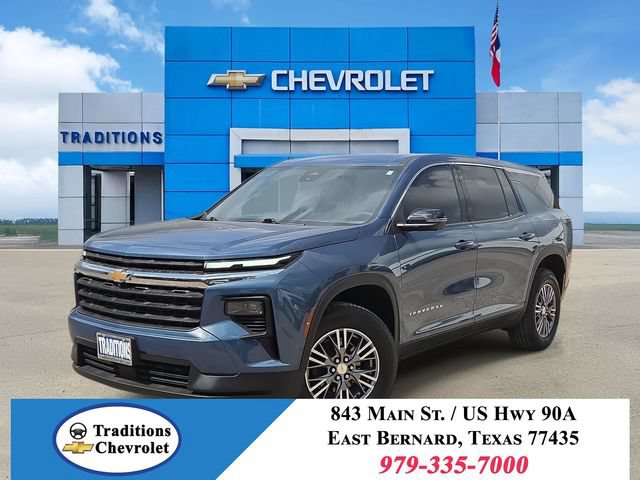 Certified 2024 Chevrolet Traverse LS w/ LPO, Floor Liner Package FWD image 1