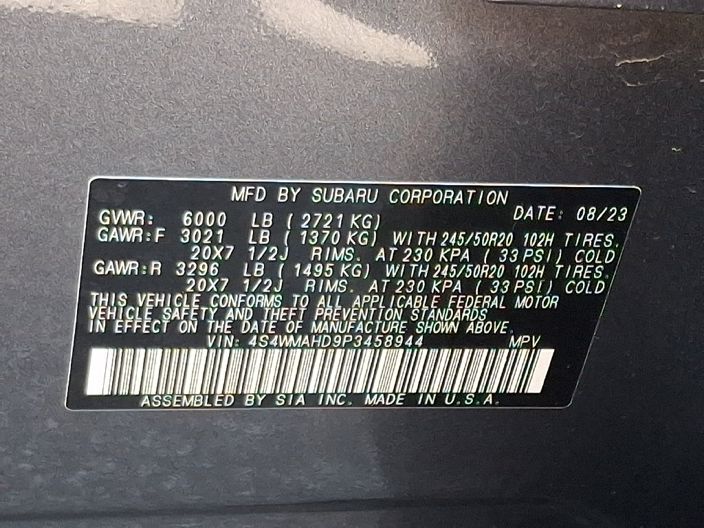 Used 2023 Subaru Ascent Onyx Edition AWD/4WD image 27