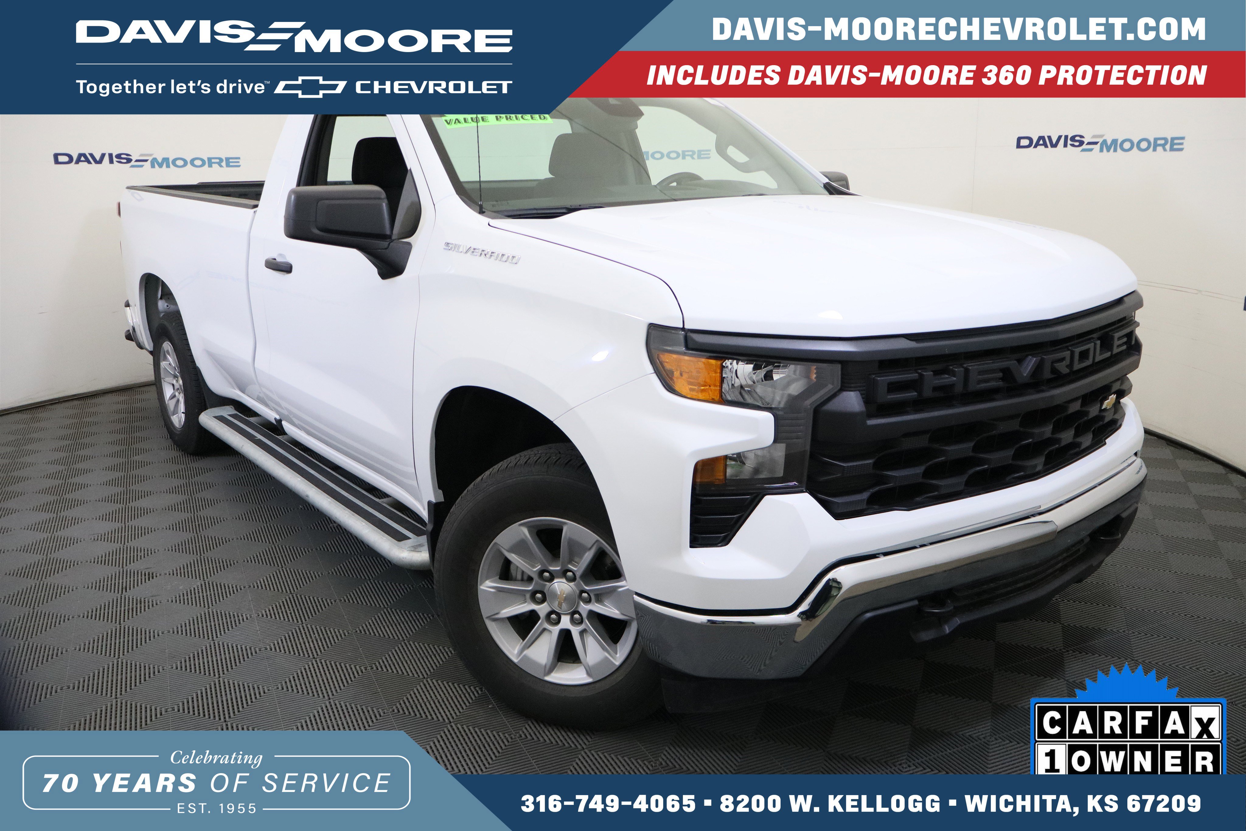 Used 2025 Chevrolet Silverado 1500 W/T RWD image 1