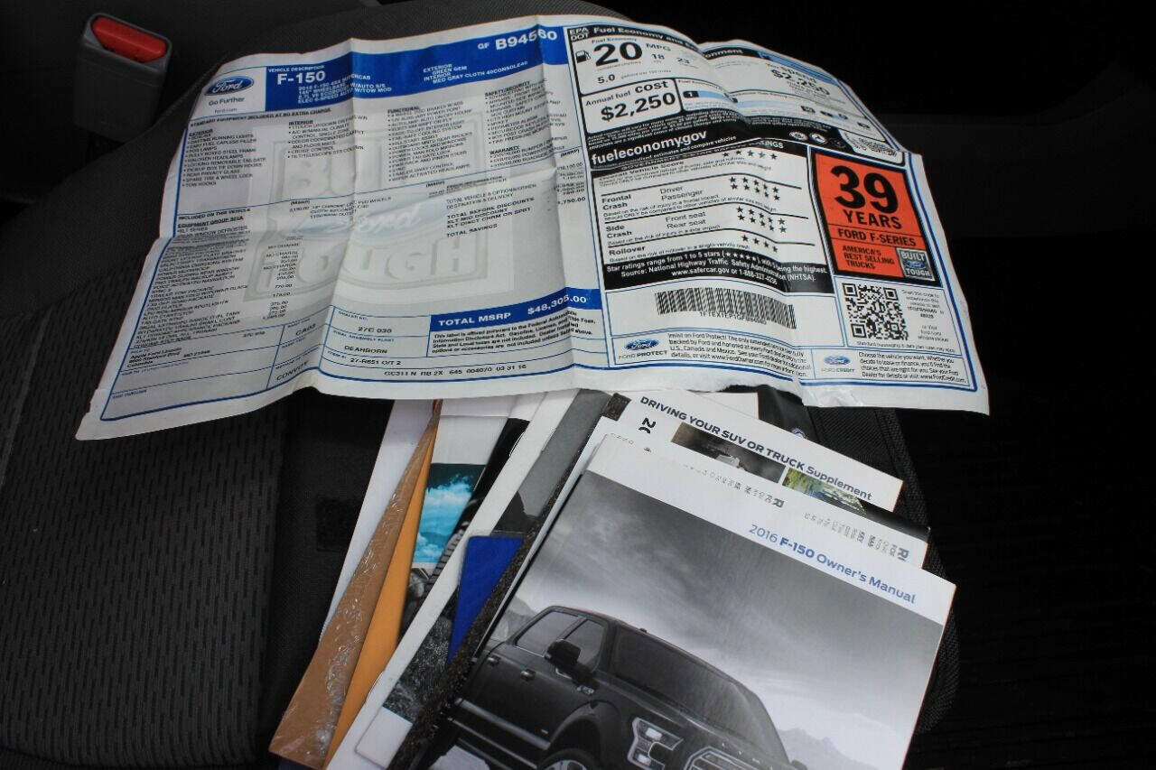 Used 2016 Ford F150 XLT w/ Equipment Group 301A Mid image 17