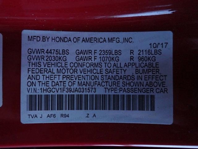 Used 2018 Honda Accord Sport image 20