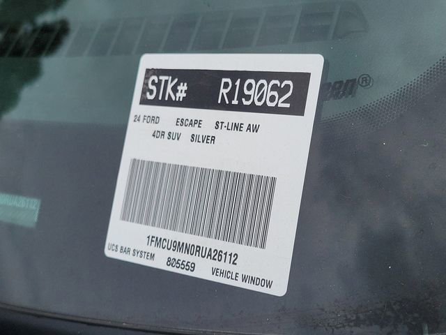 Certified 2024 Ford Escape ST-Line AWD/4WD image 29