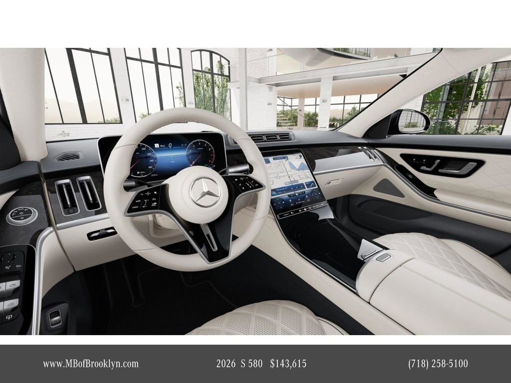 New 2026 Mercedes-Benz S 580 4MATIC Sedan image 3