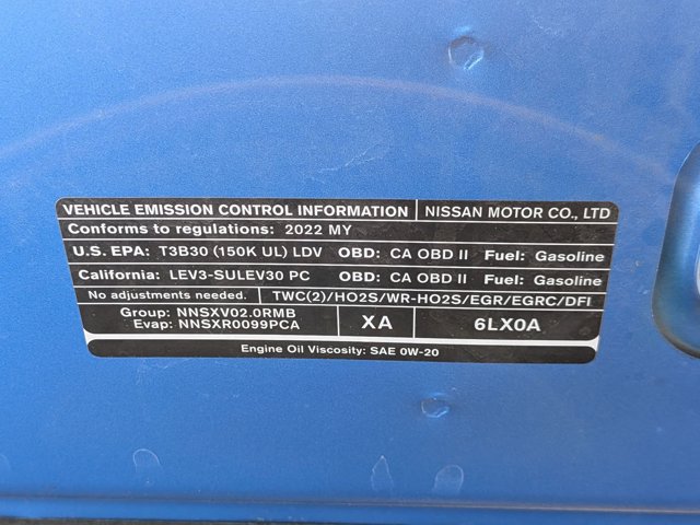 Used 2022 Nissan Sentra SV w/ Trunk Package FWD image 23