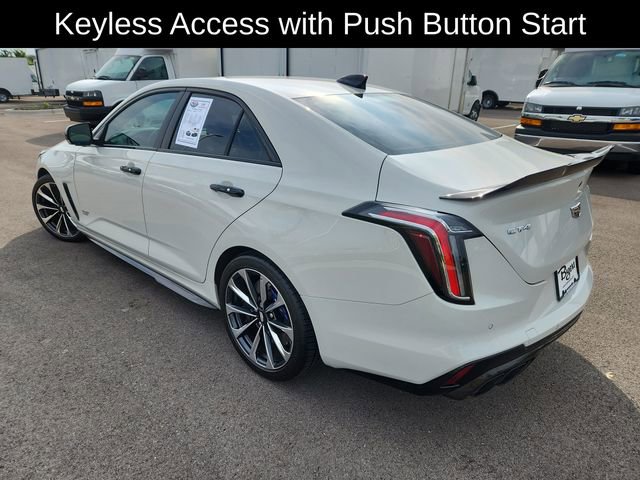 Used 2022 Cadillac CT4 V Blackwing w/ Carbon Fiber 1 Package RWD image 8