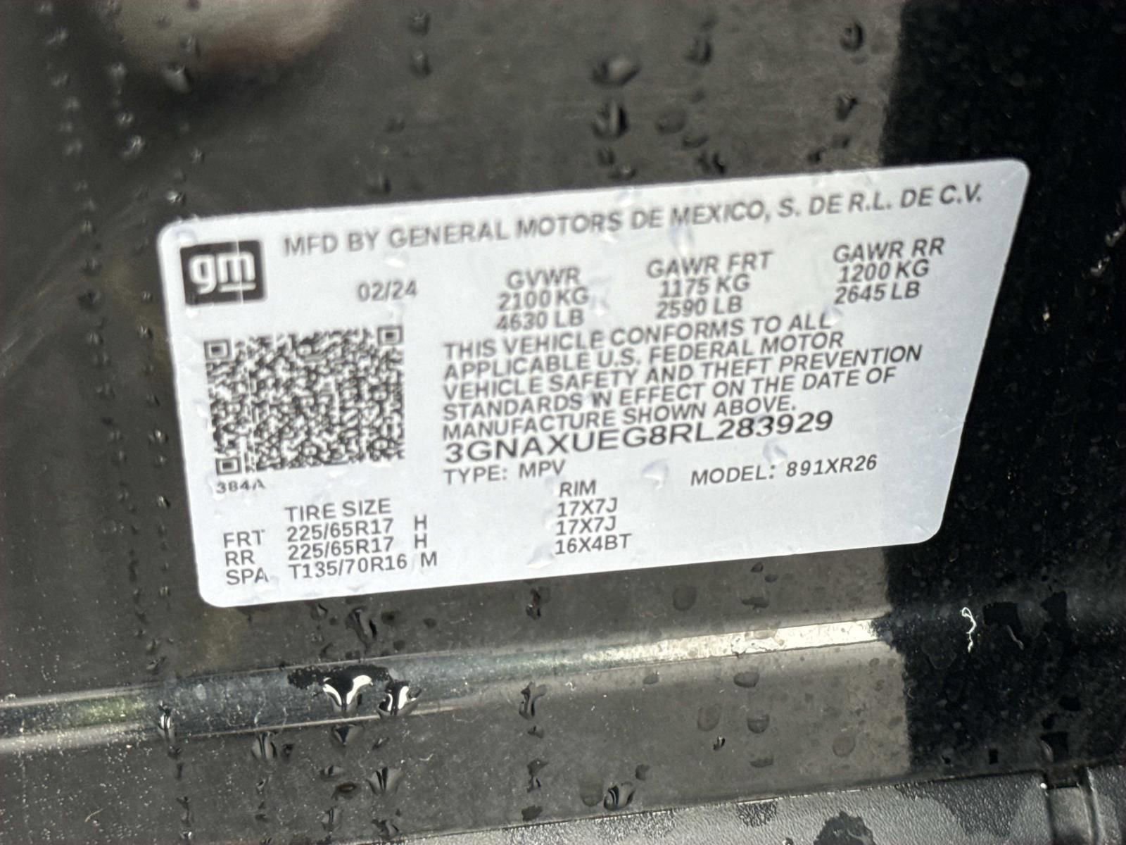 Used 2024 Chevrolet Equinox LT AWD/4WD image 30