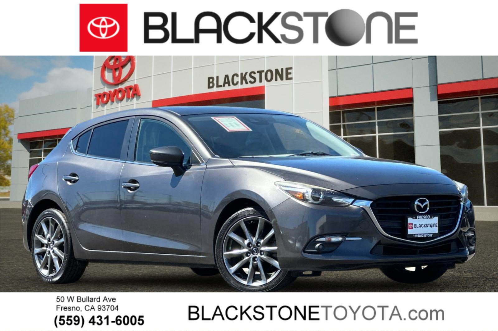Used 2018 MAZDA MAZDA3 Grand Touring FWD image 1