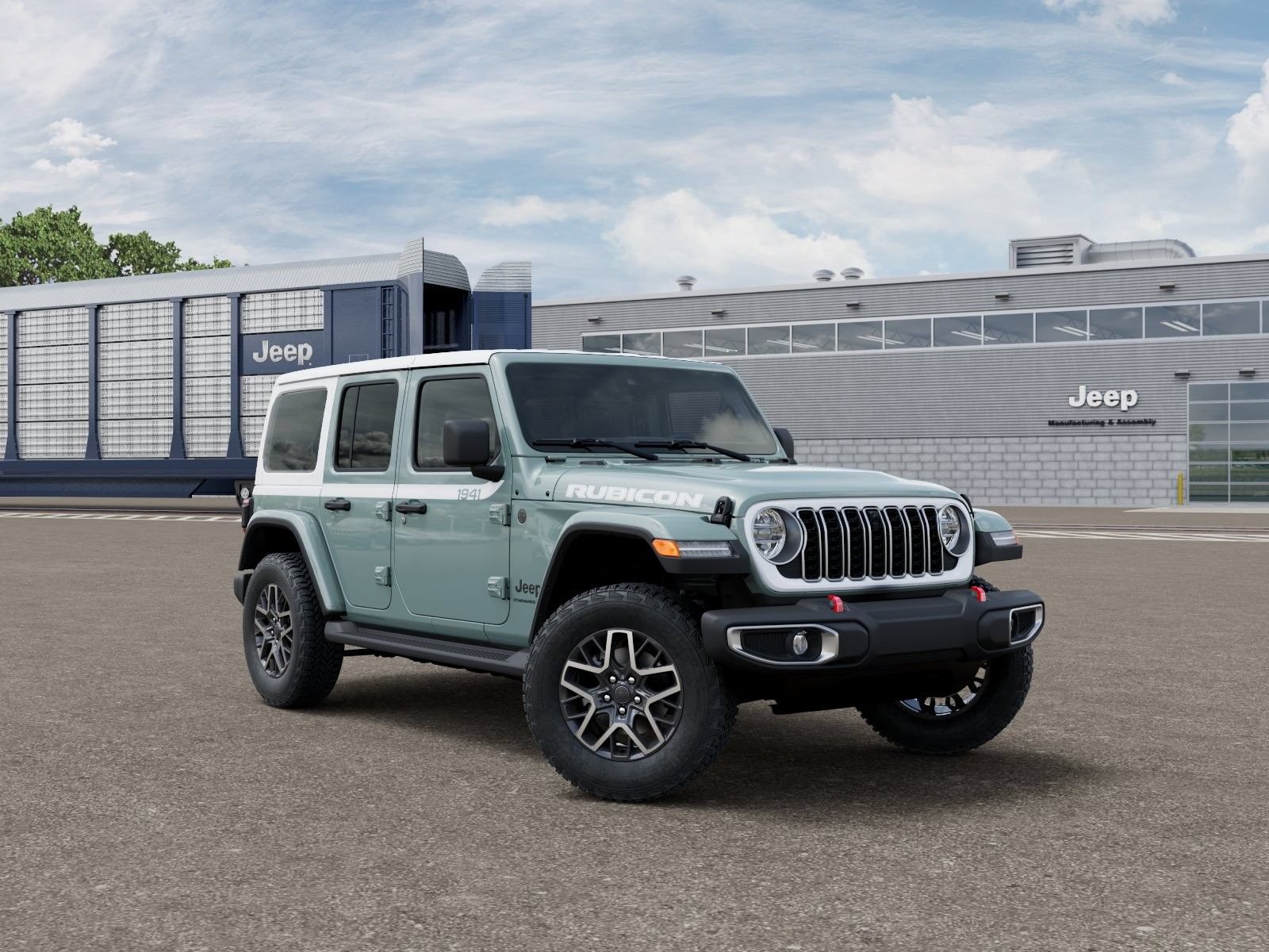 New 2026 Jeep Wrangler Unlimited Sahara w/ Whitecap Package AWD/4WD image 3
