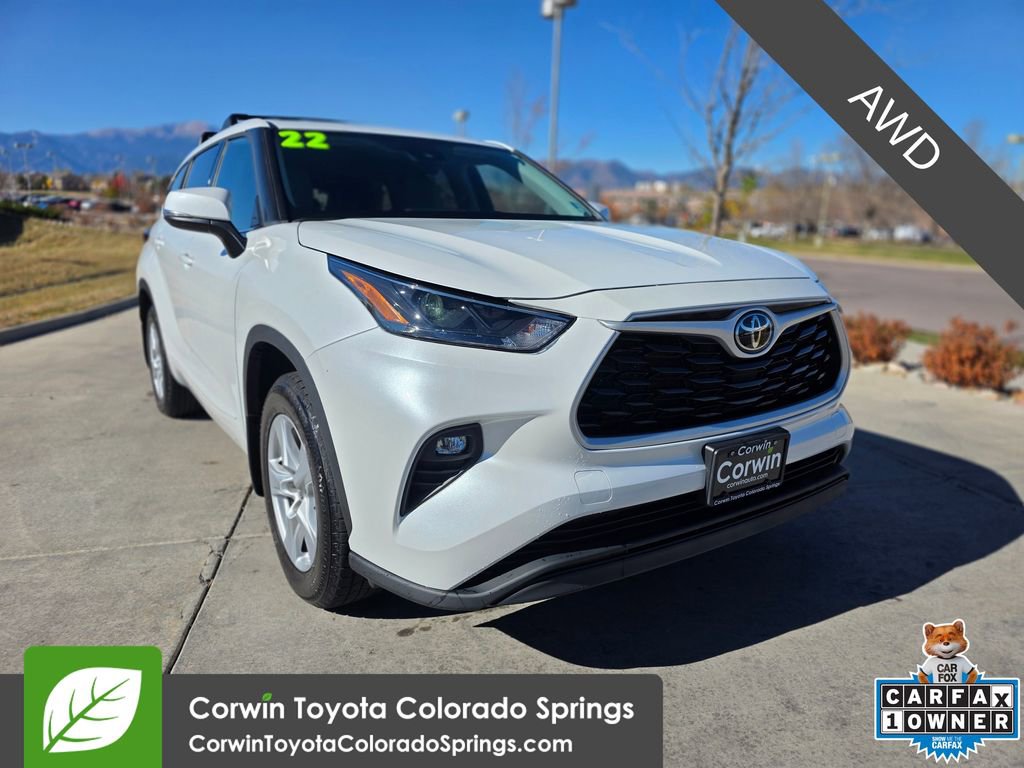 Used 2022 Toyota Highlander LE
