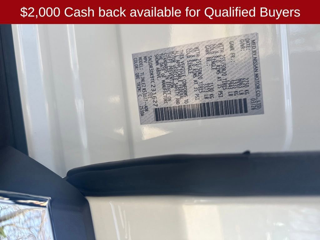 New 2026 Nissan Pathfinder Platinum image 31