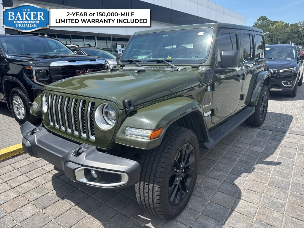 Used 2021 Jeep Wrangler Unlimited Sahara image 3