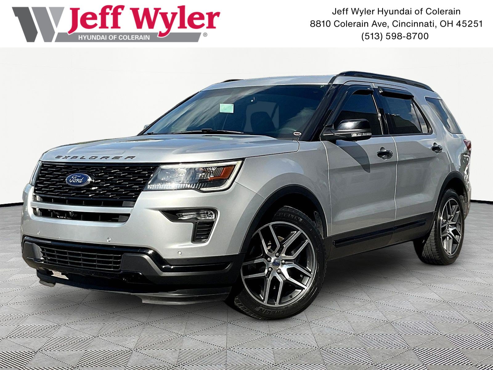 Used 2018 Ford Explorer Sport w/ Equipment Group 401A AWD/4WD image 1