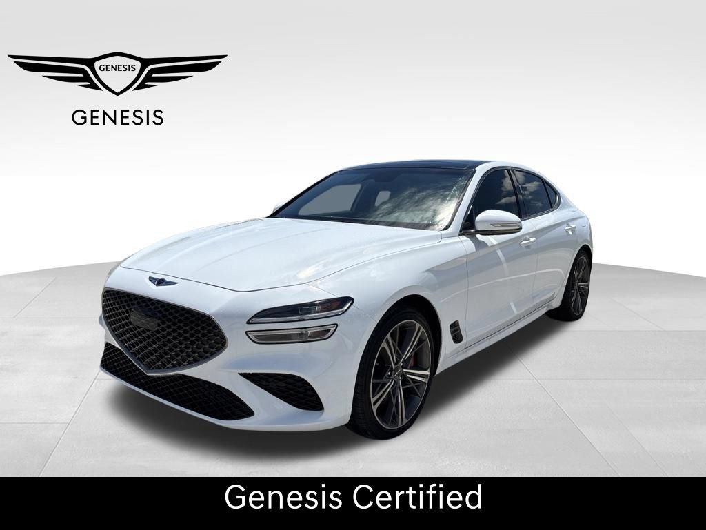 Certified 2025 Genesis G70 2.5T w/ Sport Prestige Package