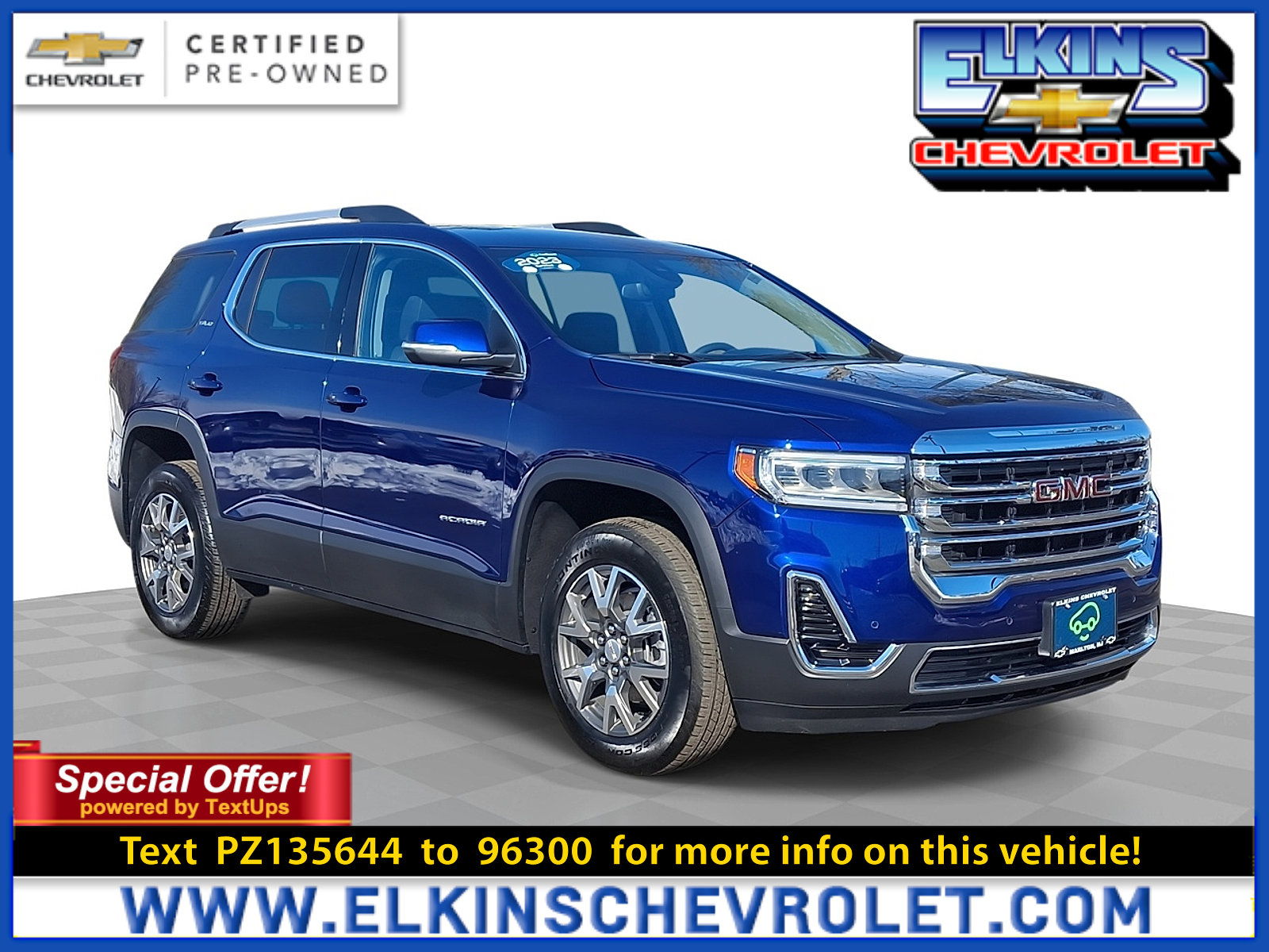 Certified 2023 GMC Acadia SLE w/ Driver Convenience Package image 1