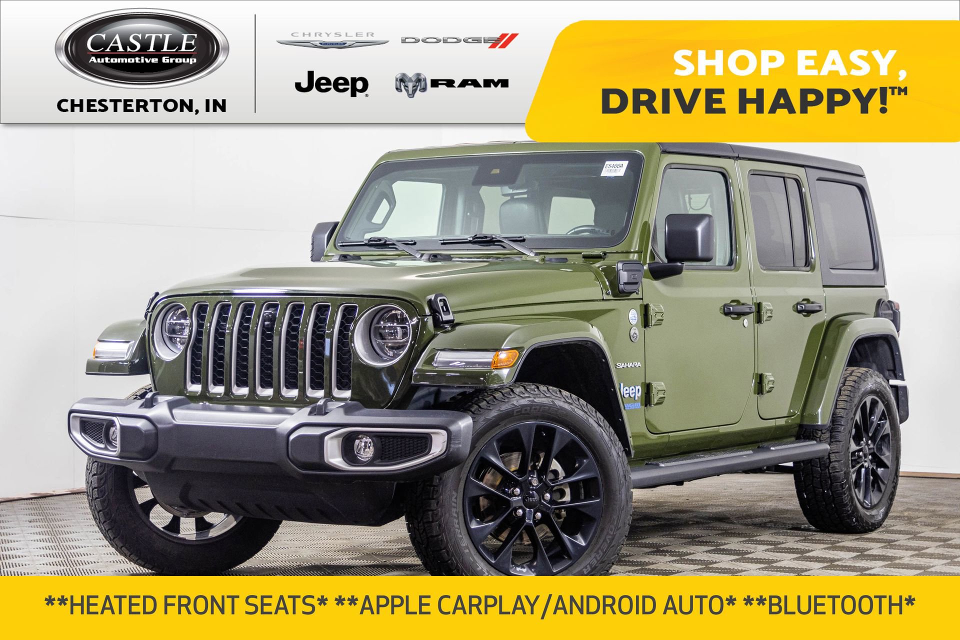 Used 2021 Jeep Wrangler Unlimited Sahara w/ Cold Weather Group image 1