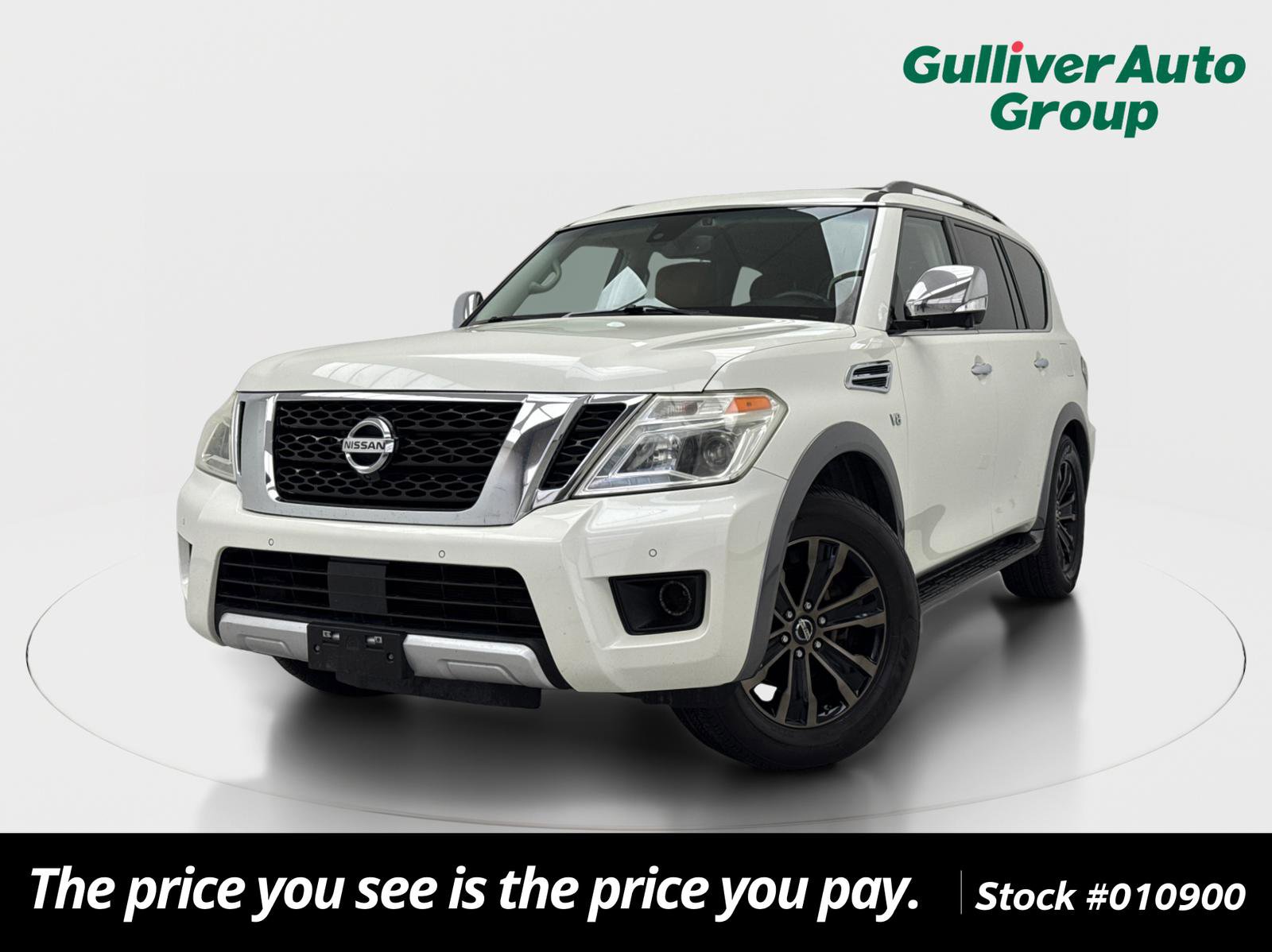 Used 2017 Nissan Armada Platinum w/ Interior Lighting Package image 1