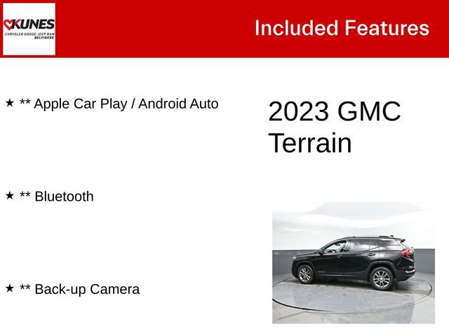 Used 2023 GMC Terrain SLT image 3