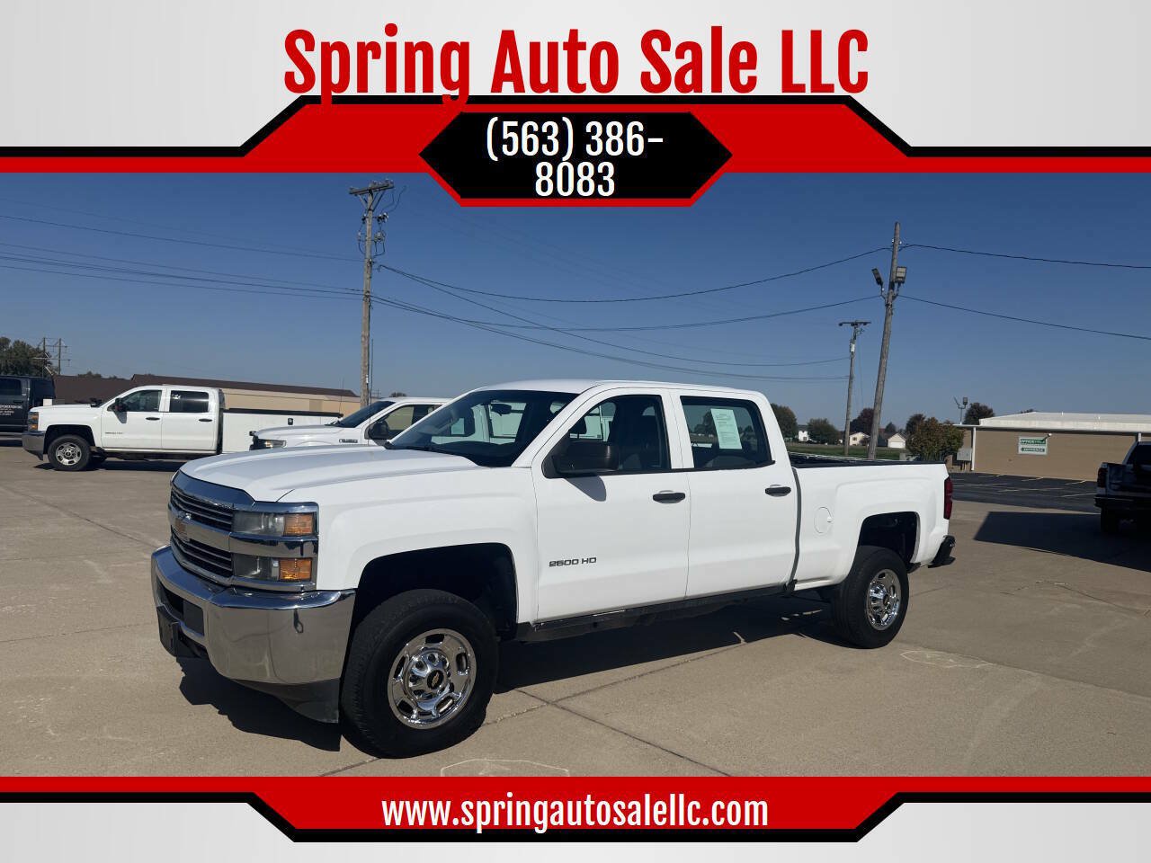 Used 2016 Chevrolet Silverado 2500 W/T AWD/4WD image 1