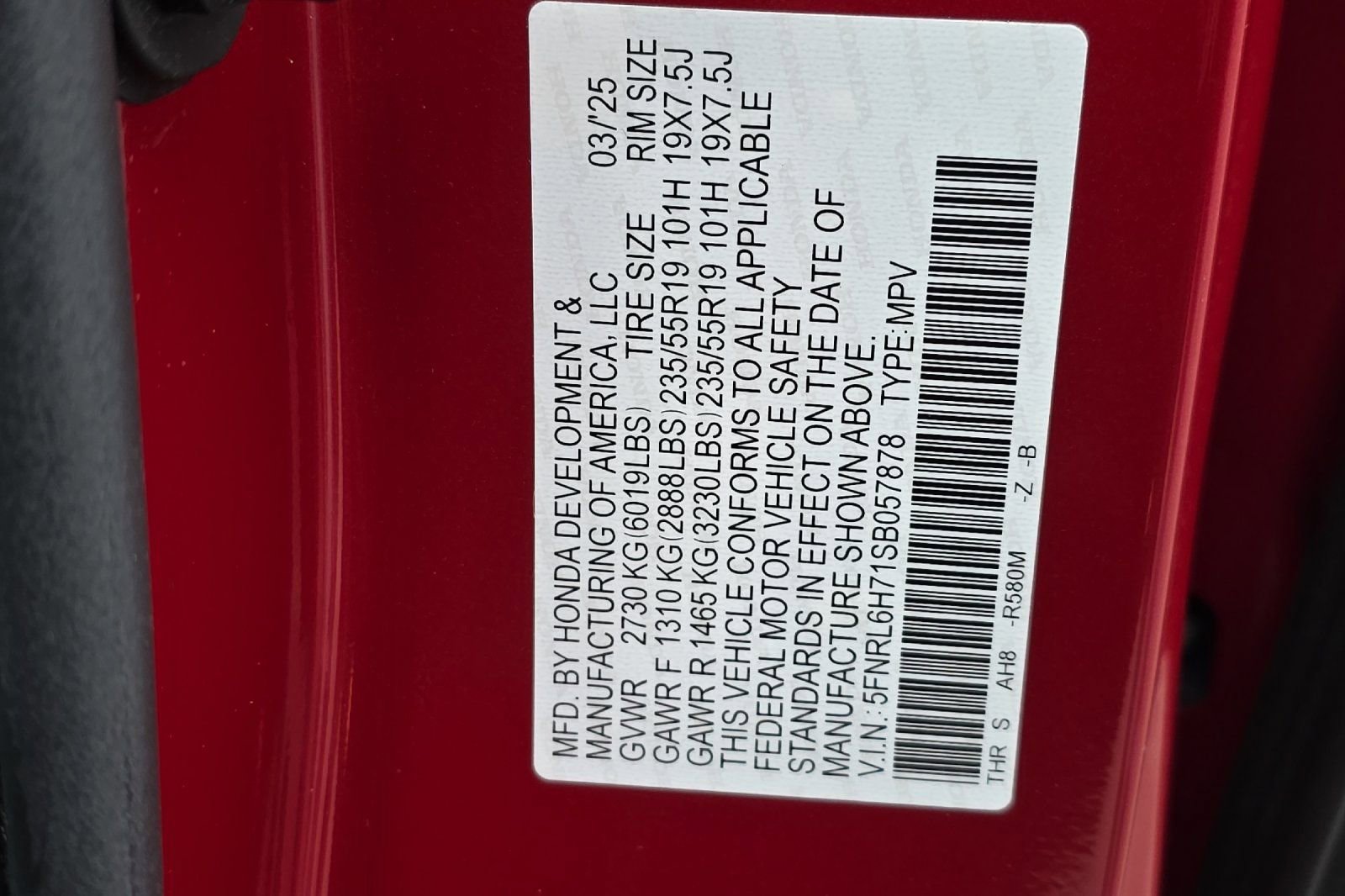 Used 2025 Honda Odyssey Sport-L image 40