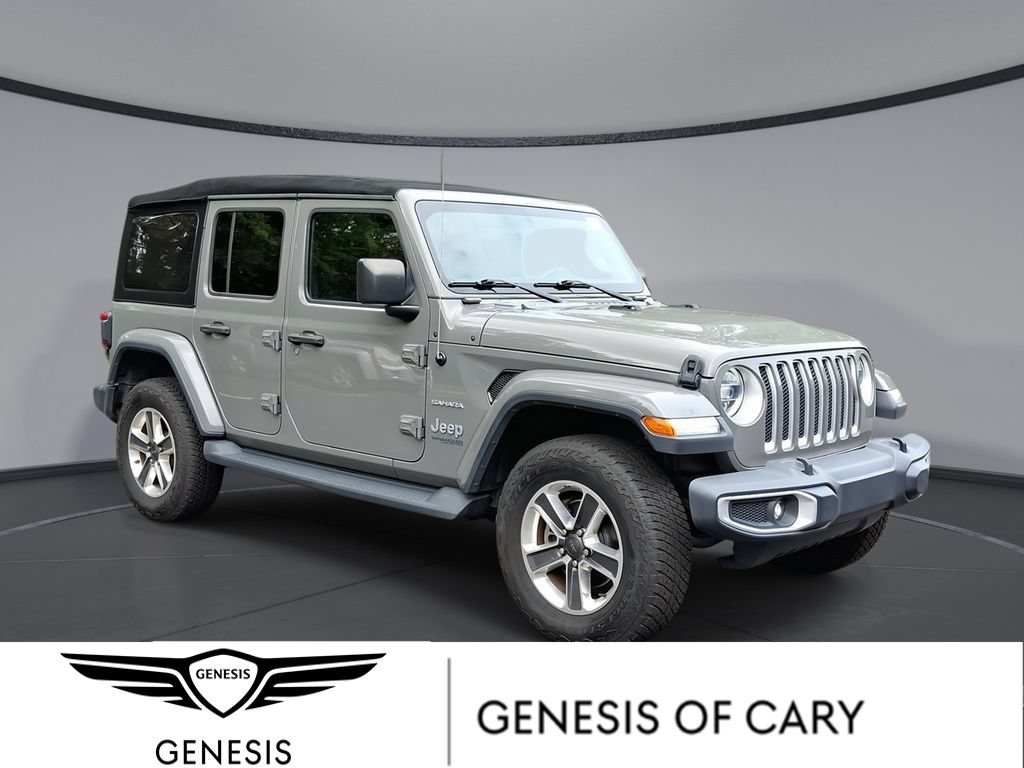 Used 2020 Jeep Wrangler Unlimited Sahara AWD/4WD image 1